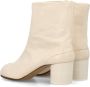 Maison Margiela Witte Leren Laarzen met Tabi Split-Teen Vorm White Dames - Thumbnail 7