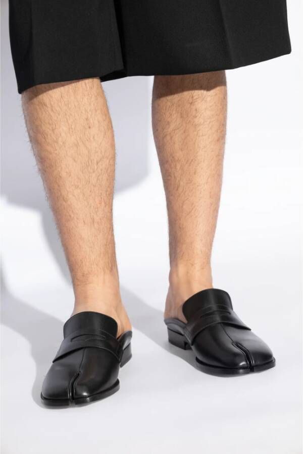 Maison Margiela Slippers met Tabi-uitsnede Black Heren