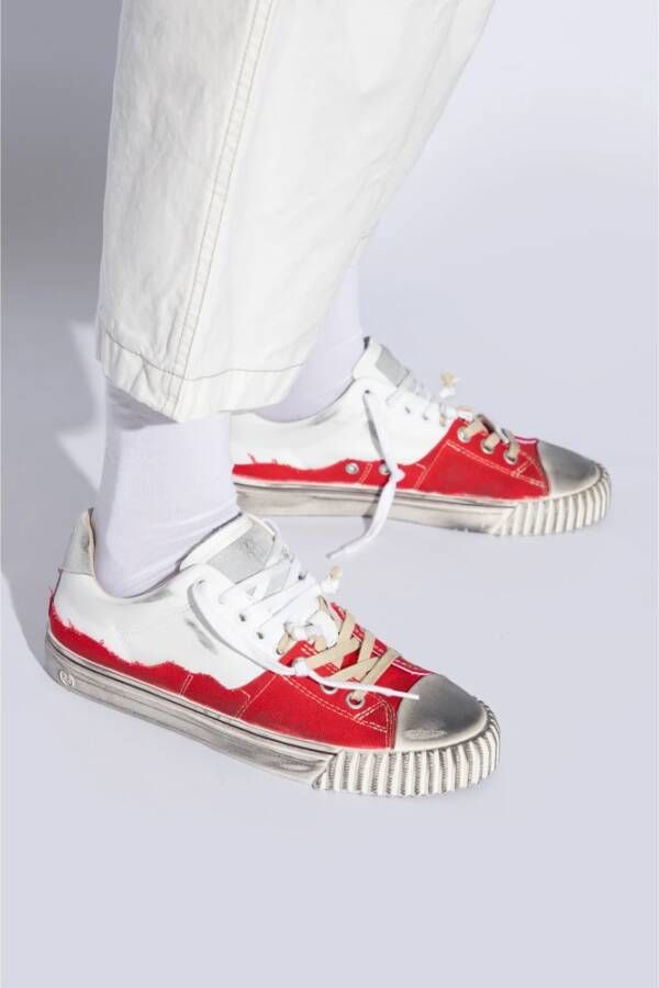 Maison Margiela Sneakers met verweerde effecten White Dames