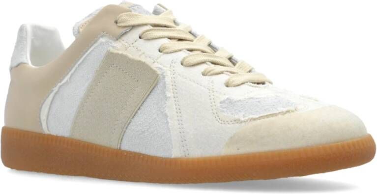 Maison Margiela Sneakers met vintage effect Beige Dames