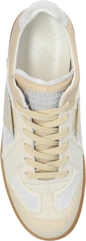 Maison Margiela Sneakers met vintage effect Beige Dames