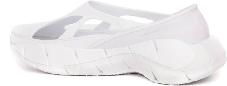 Maison Margiela Witte Sneakers met Uitgesneden Details Wit Dames