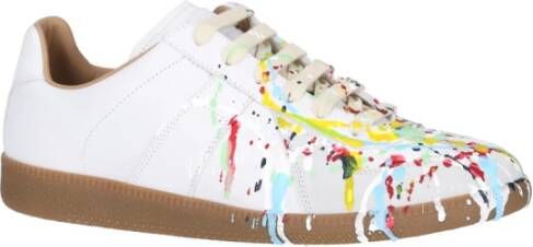 Maison Margiela Witte Sneakers Verhoog je Sneakerspel Wit Heren