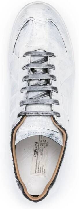 Maison Margiela Verhoog je sneaker game met unieke witte leren sneakers Wit Heren