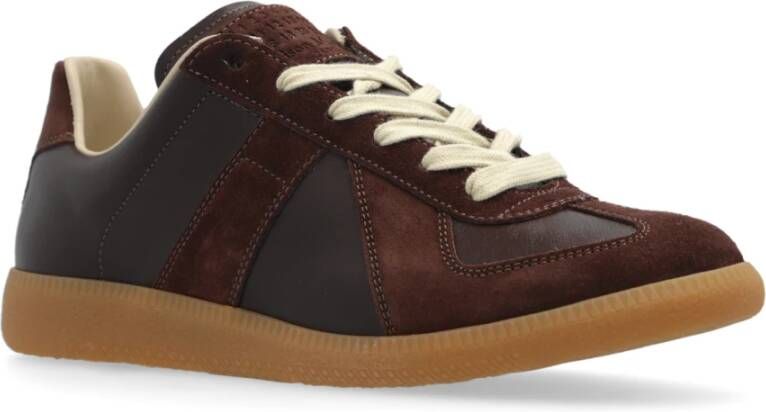 Maison Margiela Sportschoenen Replica door Brown Dames