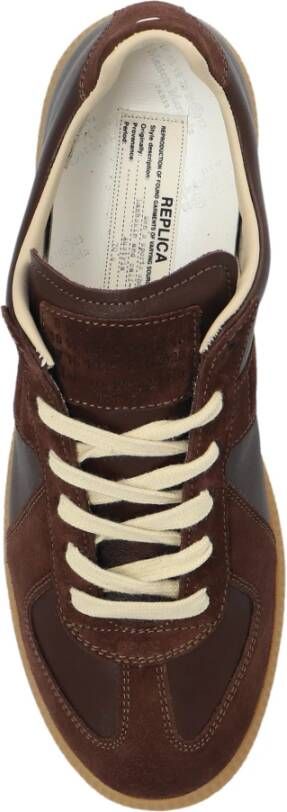 Maison Margiela Sportschoenen Replica door Brown Dames