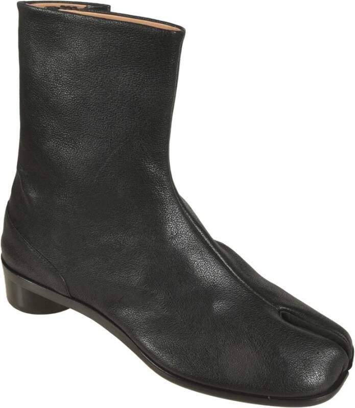 Maison Margiela Stijlvolle Enkellaarzen Black Heren