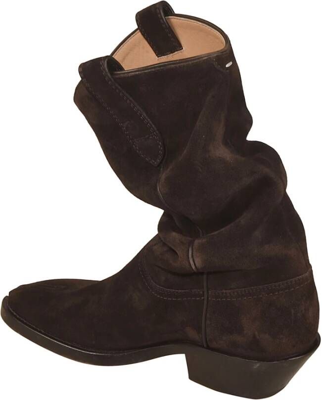 Maison Margiela Stijlvolle Laarzen Brown Dames