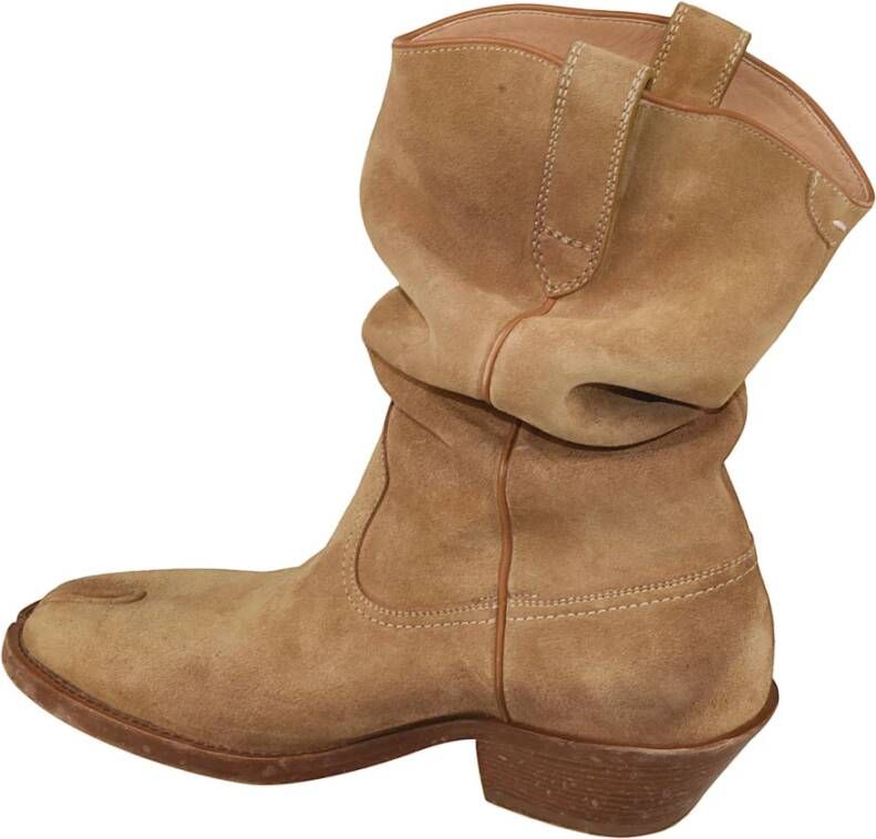 Maison Margiela Stijlvolle Laarzen Brown Dames