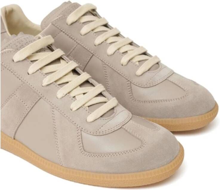 Maison Margiela Stijlvolle Sneakers Beige Heren