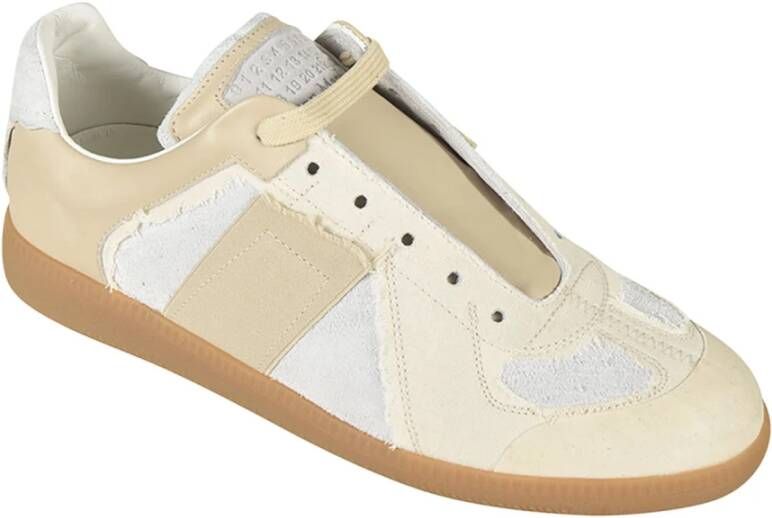 Maison Margiela Stijlvolle Sneakers Beige Heren