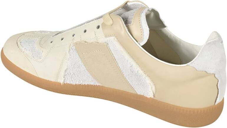 Maison Margiela Stijlvolle Sneakers Beige Heren