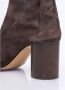 Maison Margiela Suede Tabi Enkellaarzen Brown Dames - Thumbnail 2