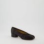 Maison Margiela Tabi Ballerina's Zwart Leer Black Dames - Thumbnail 9