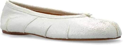 Maison Margiela tabi cut-out ballerina's White Dames