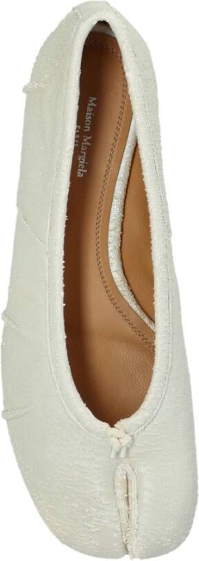 Maison Margiela tabi cut-out ballerina's White Dames