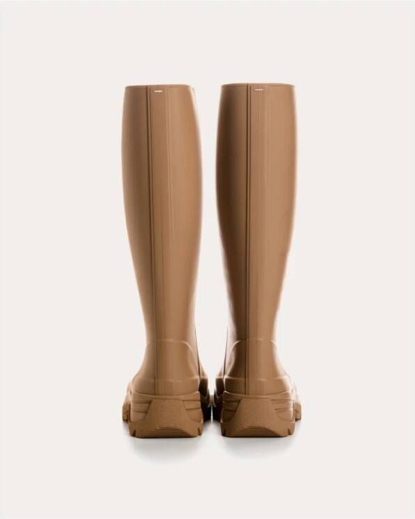 Maison Margiela Tabi Laarzen Beige Dames