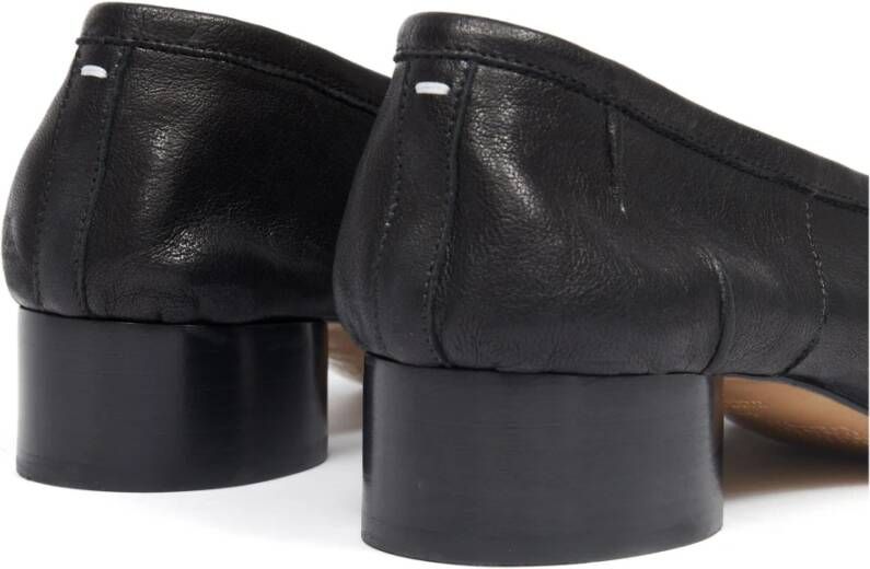 Maison Margiela Tabi New pumps met knoopdetail Black Dames