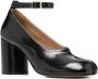 Maison Margiela Zwarte Tabi Patentleren Pumps Black Dames - Thumbnail 2