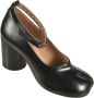 Maison Margiela Zwarte Tabi Patentleren Pumps Black Dames - Thumbnail 3