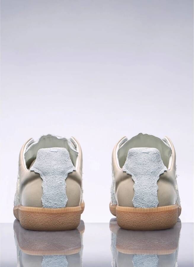 Maison Margiela Verontruste Inside-Out Sneakers Beige Heren