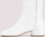 Maison Margiela Witte Parelmoer Tabi Enkellaarzen White Dames - Thumbnail 6