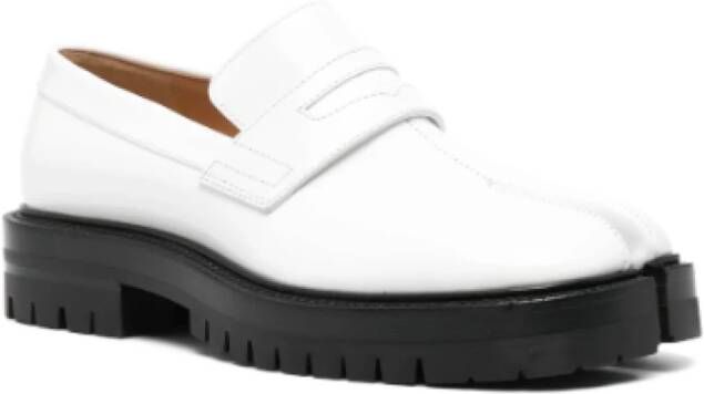 Maison Margiela Witte Loafer Tabi County Stijlvol White Dames