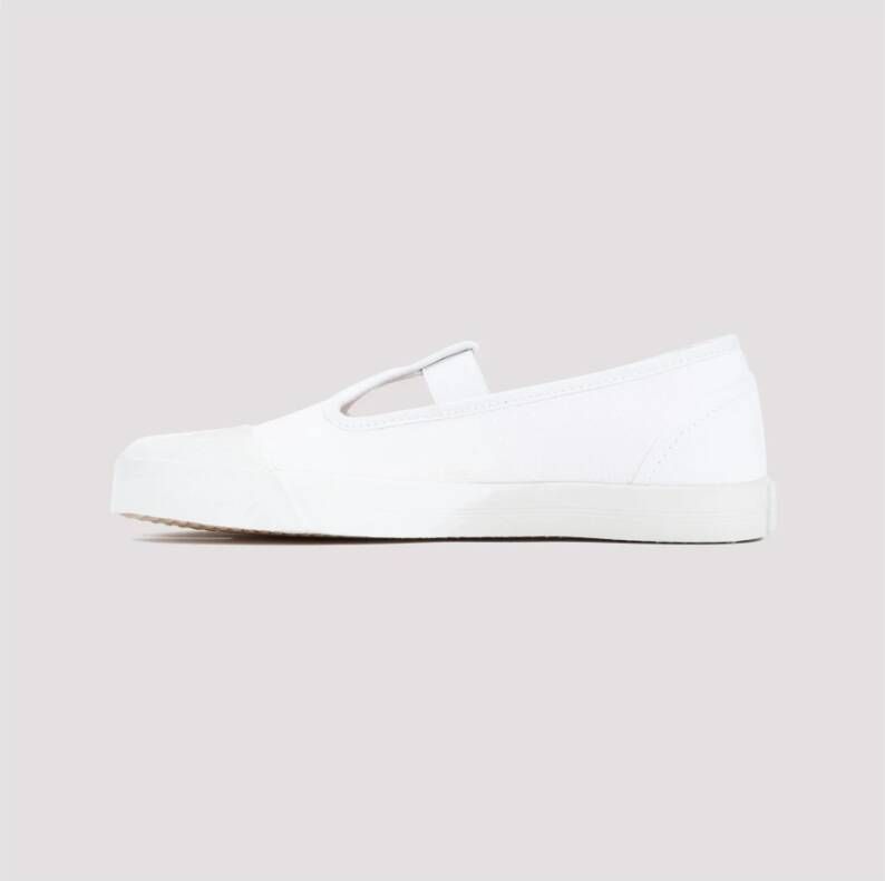 Maison Margiela Witte Mary Jane Tabi Schoenen White Dames