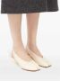 Maison Margiela Witte platte schoenen Beige Dames - Thumbnail 3