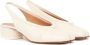 Maison Margiela Witte platte schoenen Beige Dames - Thumbnail 4