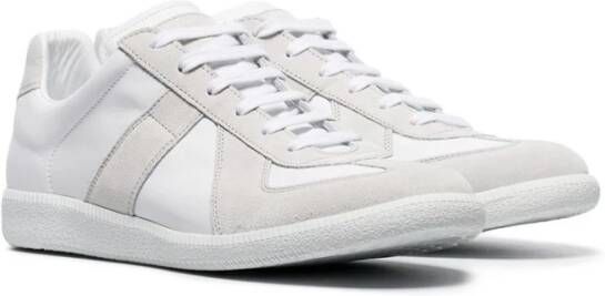 Maison Margiela Witte Platte Sneakers Replica Stijl White Heren