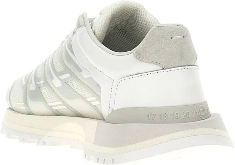 Maison Margiela Witte Sneakers 50 50 Stijl White Heren