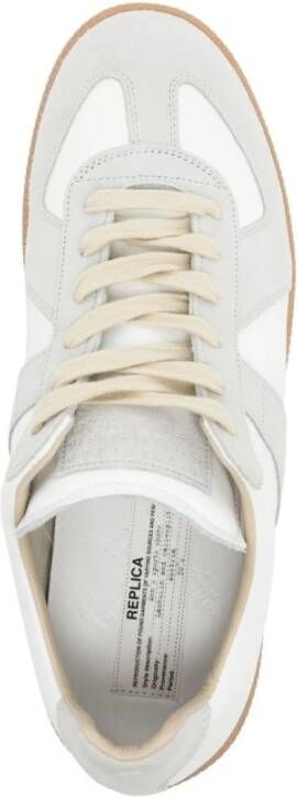 Maison Margiela Witte Sneakers voor Mannen Gray Heren