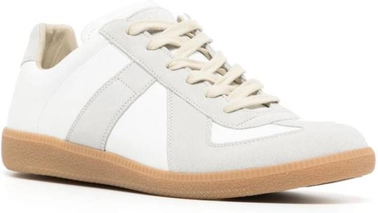 Maison Margiela Witte Sneakers voor Mannen Gray Heren