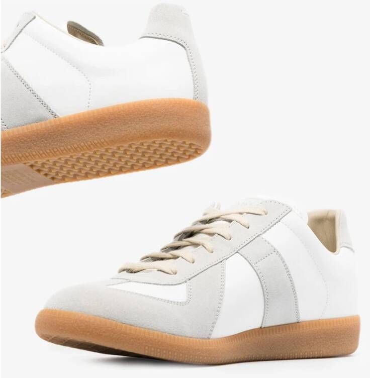 Maison Margiela Witte Sneakers voor Mannen Gray Heren