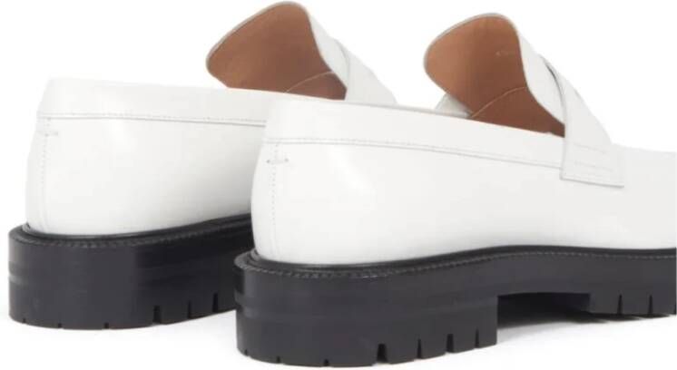 Maison Margiela Witte Tabi County Loafer White Heren