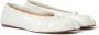 Maison Margiela Witte Tabi Teen Platte Schoenen White Dames - Thumbnail 4