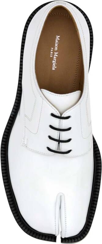 Maison Margiela Witte Tabi Veterschoenen White Heren