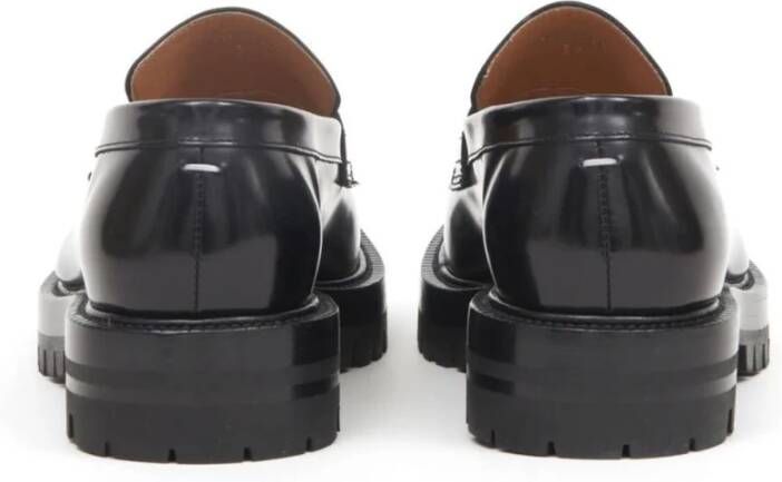 Maison Margiela Zwarte County Loafer Schoenen Black Dames