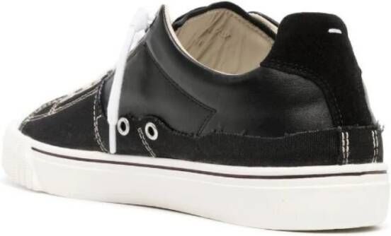 Maison Margiela Zwarte Evolution Low Sneaker Black Heren