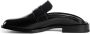 Maison Margiela Zwarte Leren Loafer Muiltje Blokhak Black Dames - Thumbnail 2