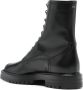 Maison Margiela Zwarte leren Tabi Teen Lace-Up laarzen Black Heren - Thumbnail 3