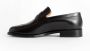 Maison Margiela Zwart Gepoetst Leer Tabi Teen Mocassino Black Heren - Thumbnail 2