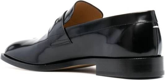 Maison Margiela Zwarte Loafer Schoenen voor Mannen Black Heren