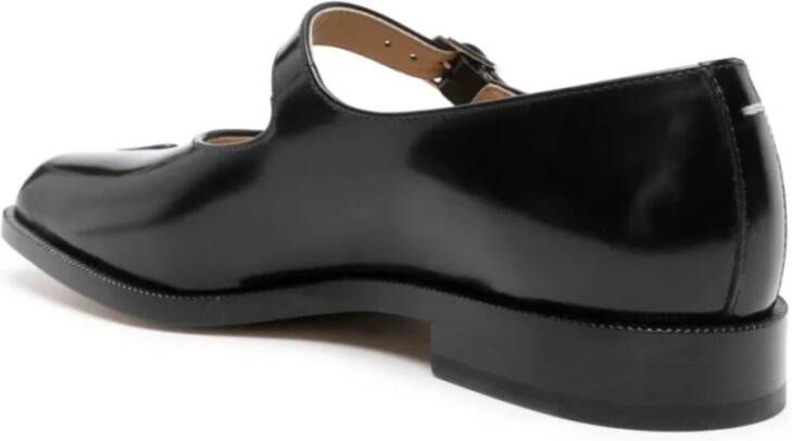 Maison Margiela Zwarte Mary Jane Schoenen Black Dames