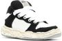 Maison Margiela Zwarte Sneakers met Kleurblok Ontwerp Black Heren - Thumbnail 4