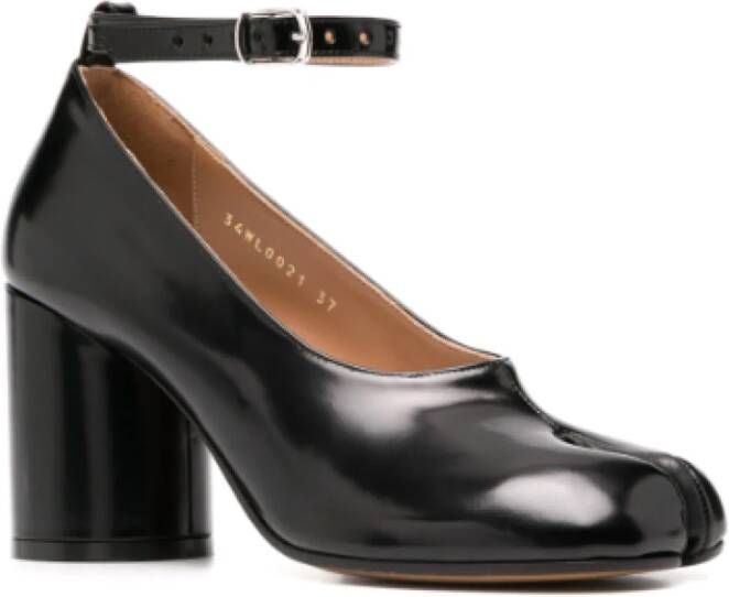 Maison Margiela Zwarte Tabi Pumps Black Dames