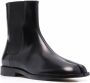 Maison Margiela Zwarte Tabi Teen Instap Schoenen Black Dames - Thumbnail 3