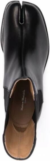 Maison Margiela Zwarte Tabi Teen Instap Schoenen Black Dames