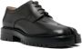 Maison Margiela Zwarte Tabi Teen Veterschoenen Black Dames - Thumbnail 2